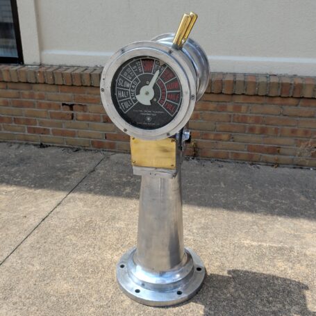 1991 Dong Won Electric Telegraph Aluminum & Brass Display Piece 01 1991 Dong Won Electric Telegraph Aluminum & Brass Display Piece 01