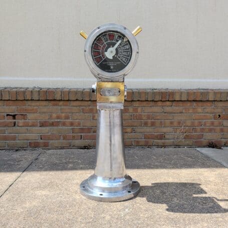 1991 Dong Won Electric Telegraph Aluminum & Brass Display Piece 05 1991 Dong Won Electric Telegraph Aluminum & Brass Display Piece 05