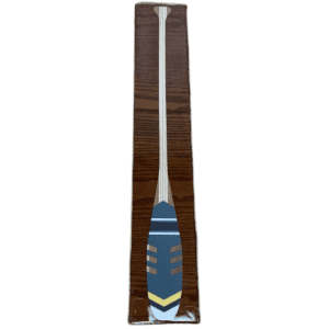 decorative nautical paddle wall decor front view thick wood board