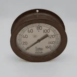Foxboro Model A Brass Gauge (0-160)