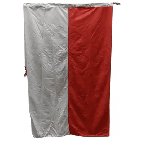 White background ship flag