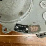 close up of plate detail